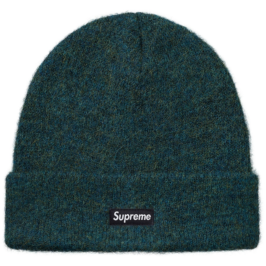 Details on Mohair Beanie Dark Teal from fall winter
                                                    2018 (Price is $40)
