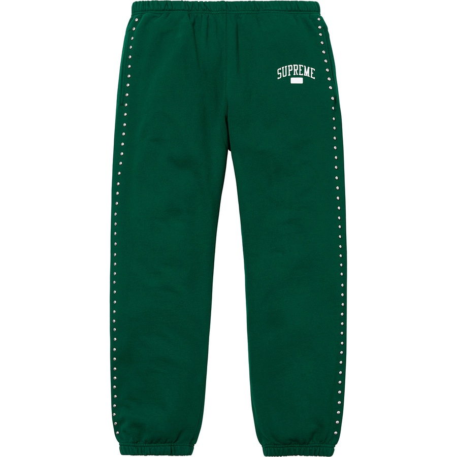 Details on Studded Sweatpant Dark Green from fall winter
                                                    2018 (Price is $168)