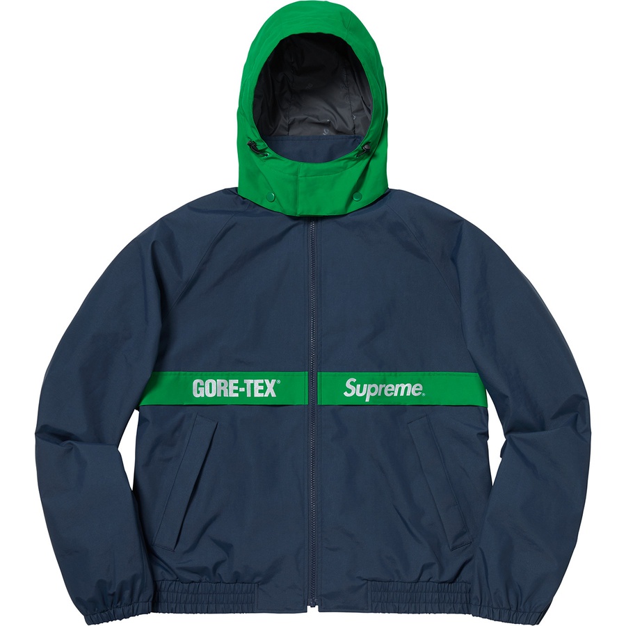 Details on GORE-TEX Court Jacket Navy from fall winter
                                                    2018 (Price is $348)