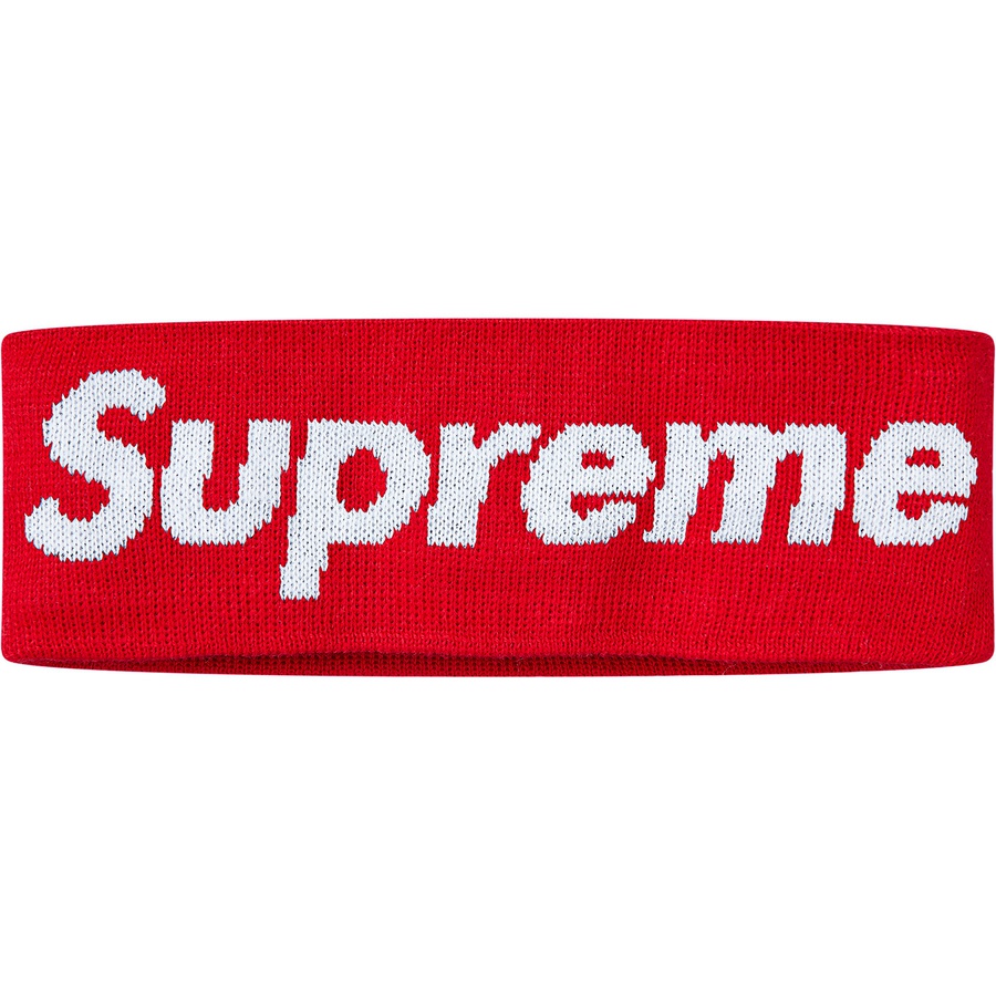 Details on New Era Big Logo Headband Red from fall winter
                                                    2018 (Price is $32)