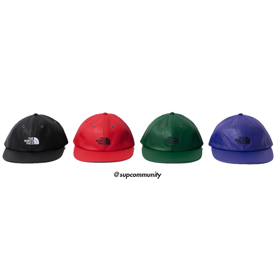Supreme Supreme The North Face Leather 6-Panel released during fall winter 18 season
