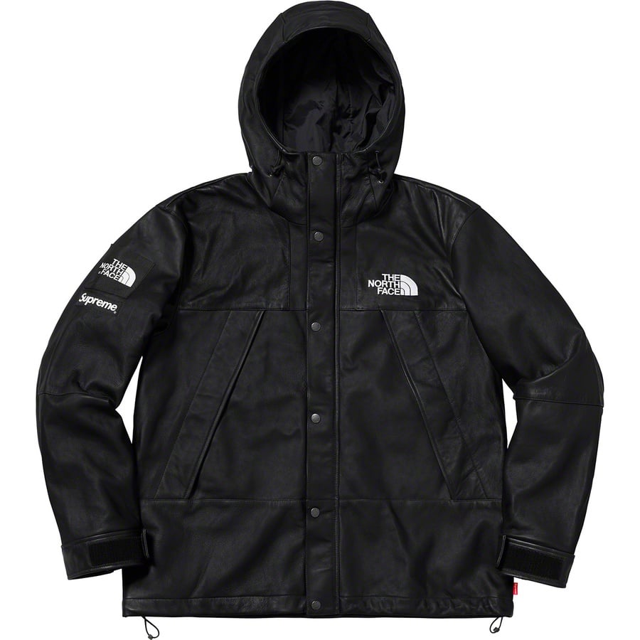 Supreme®/The North Face® Leather Mountain Parka Black