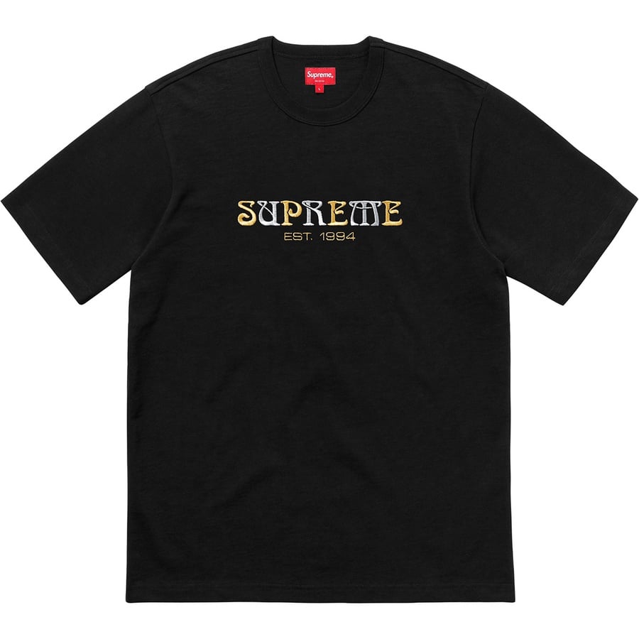 Details on Nouveau Logo Tee Black from fall winter
                                                    2018 (Price is $78)