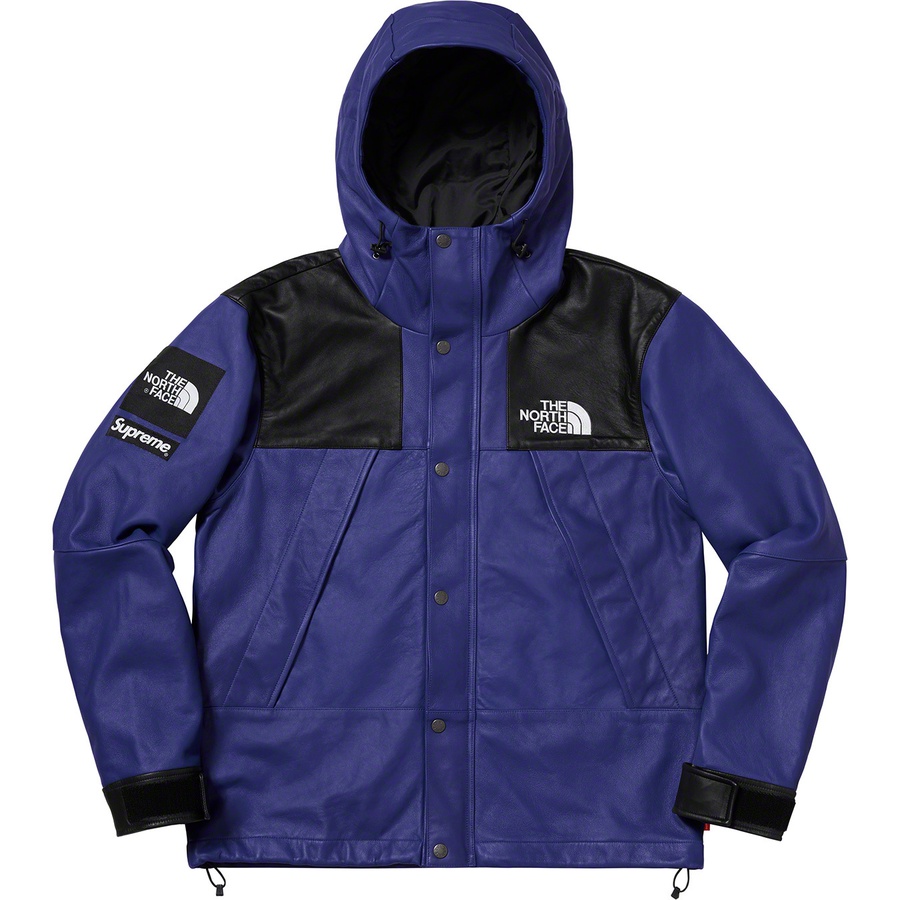 Supreme®/The North Face® Leather Mountain Parka Royal