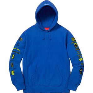 supreme menace hooded sweatshirt black