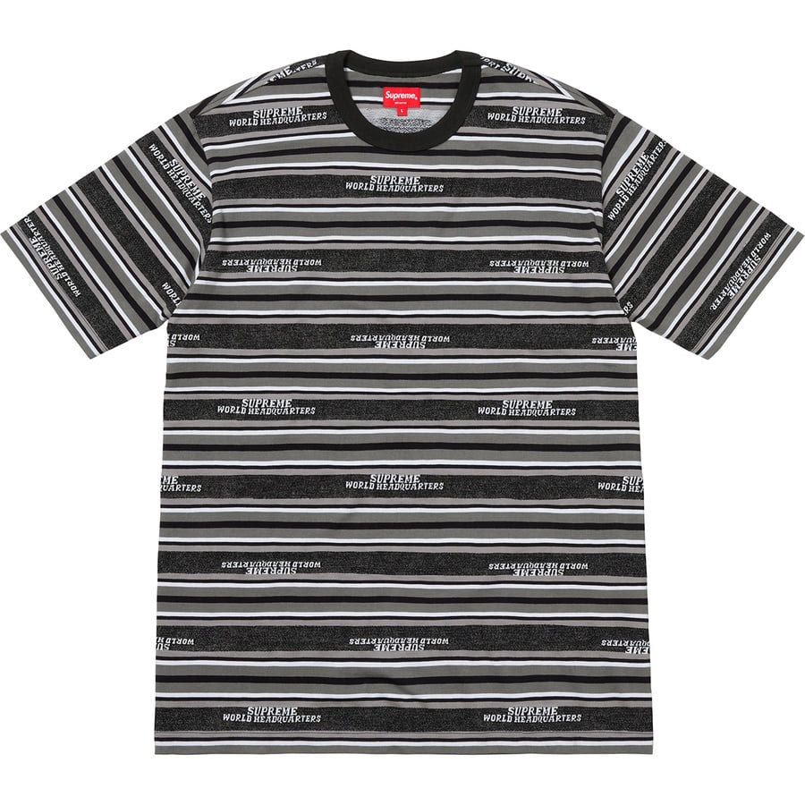 Details on HQ Stripe S S Top Black from fall winter
                                                    2018 (Price is $88)