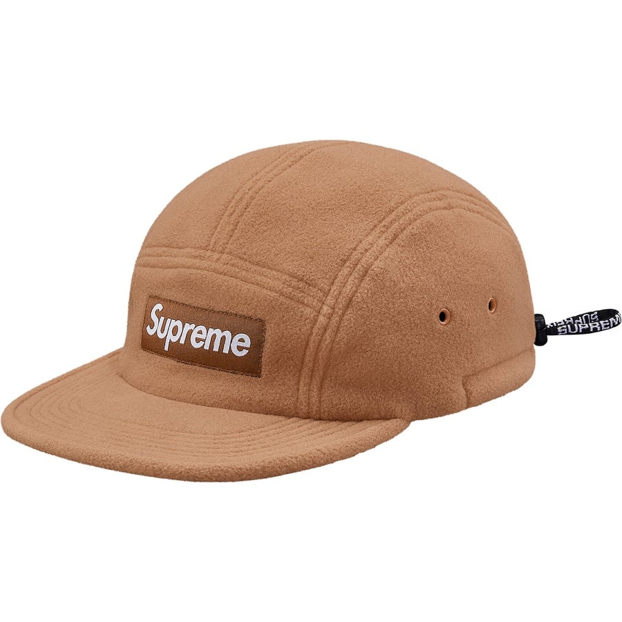 Details on Fleece Pullcord Camp Cap Brown from fall winter
                                                    2018 (Price is $48)