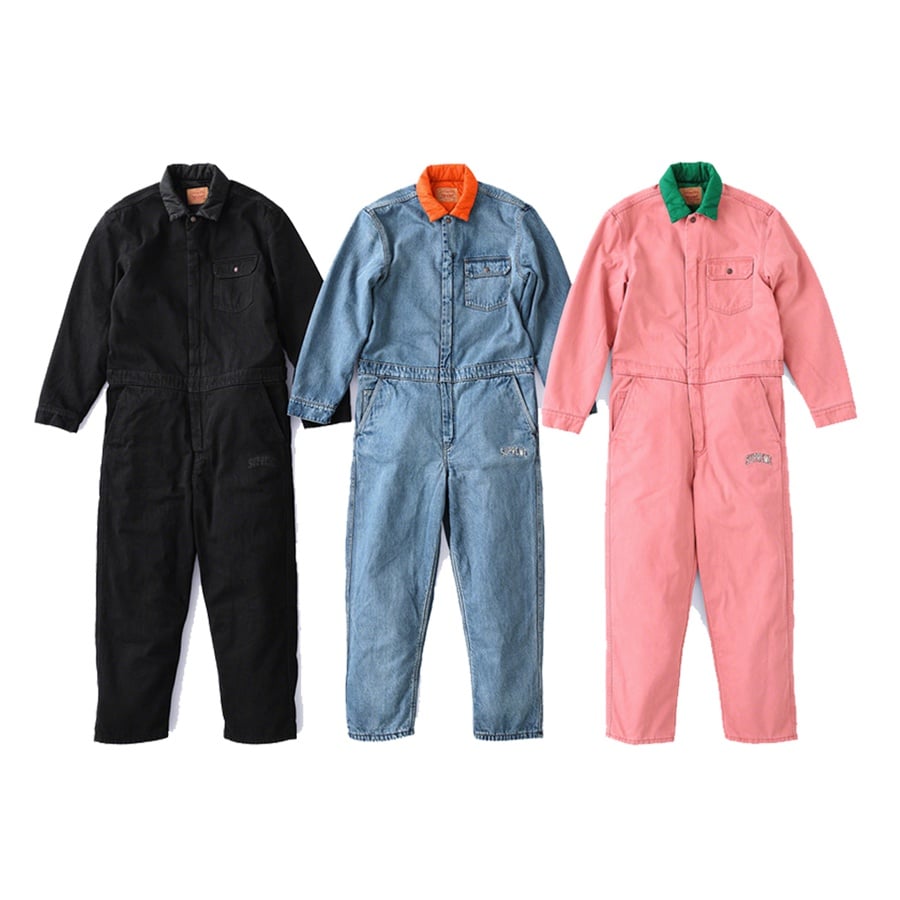 Details on Supreme Levi's Denim Coveralls from fall winter
                                            2018 (Price is $298)