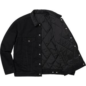 Levi's Quilted Reversible Trucker Jacket - fall winter 2018 - Supreme