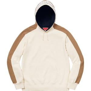 paneled hooded sweatshirt supreme