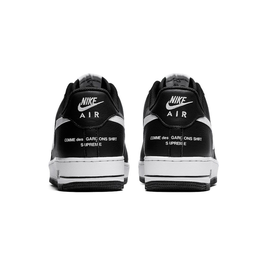 Details on Supreme Comme des Garçons SHIRT Nike Air Force 1 Low 2 from fall winter
                                                    2018 (Price is $165)