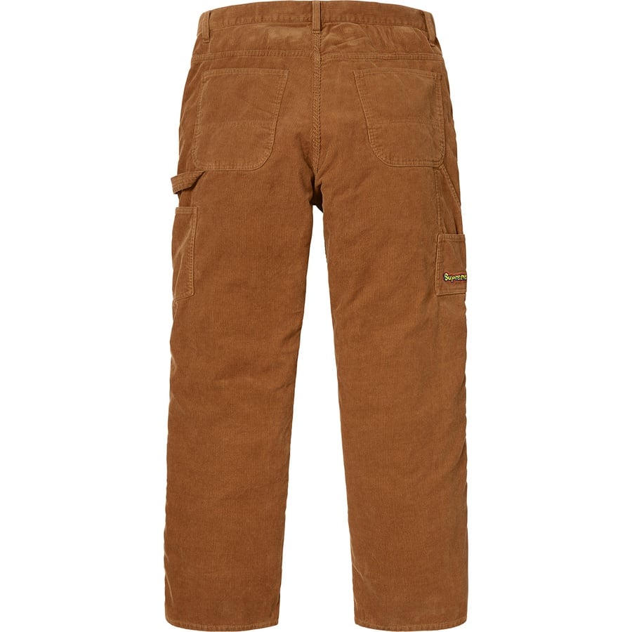 Details on Corduroy Painter Pant Brown from fall winter
                                                    2018 (Price is $128)