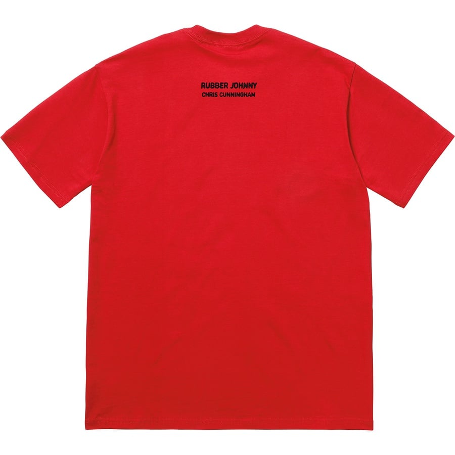 Details on Chris Cunningham Chihuahua Tee Red from fall winter
                                                    2018 (Price is $44)
