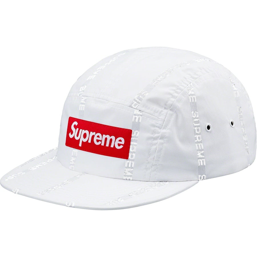 Details on Reflective Text Camp Cap White from fall winter
                                                    2018 (Price is $48)