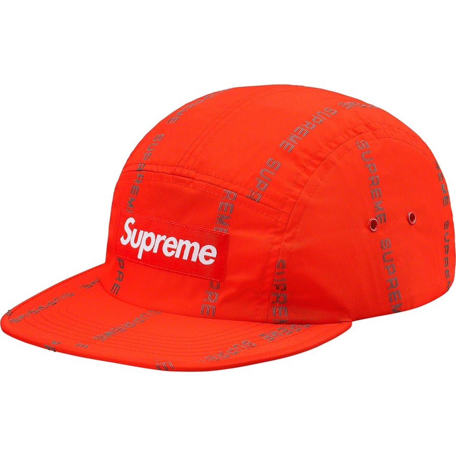 Details on Reflective Text Camp Cap Orange from fall winter
                                                    2018 (Price is $48)