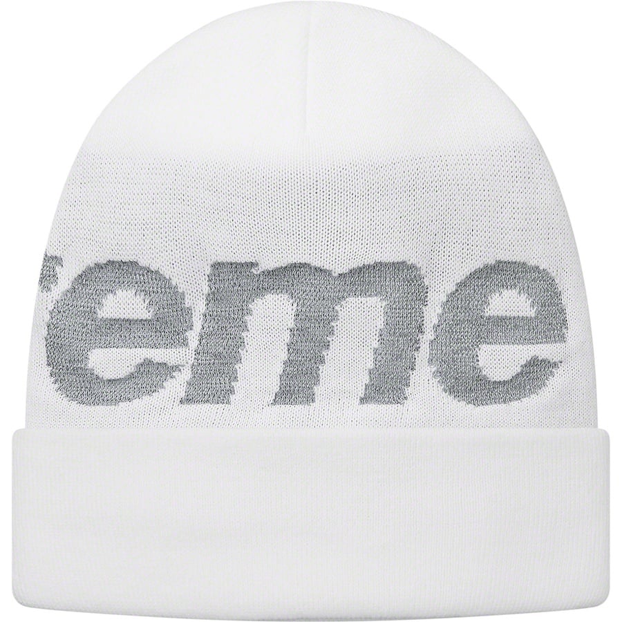 Details on Big Logo Beanie White from fall winter
                                                    2018 (Price is $40)