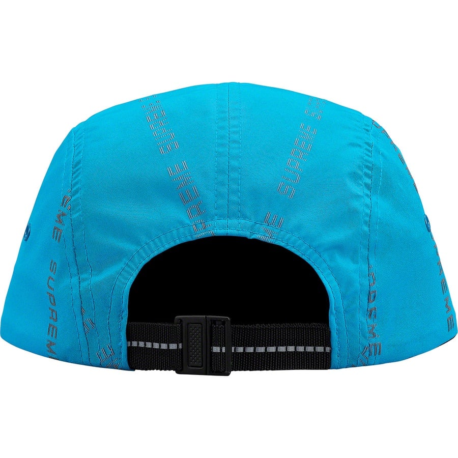 Details on Reflective Text Camp Cap Blue from fall winter
                                                    2018 (Price is $48)