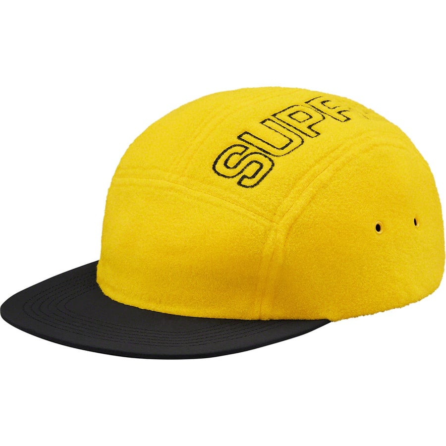 Details on Polartec Camp Cap Yellow from fall winter
                                                    2018 (Price is $48)