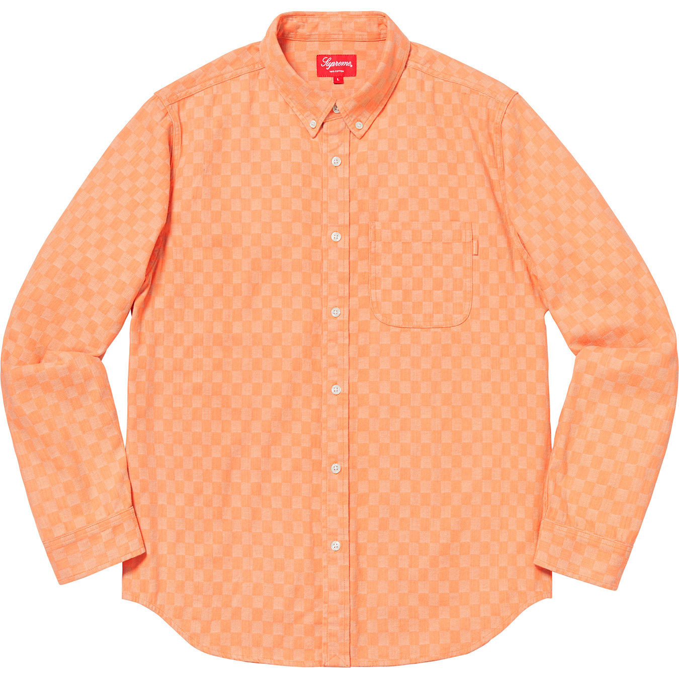 Checkered Denim Shirt - fall winter 2018 - Supreme