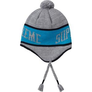 supreme heathered earflap beanie