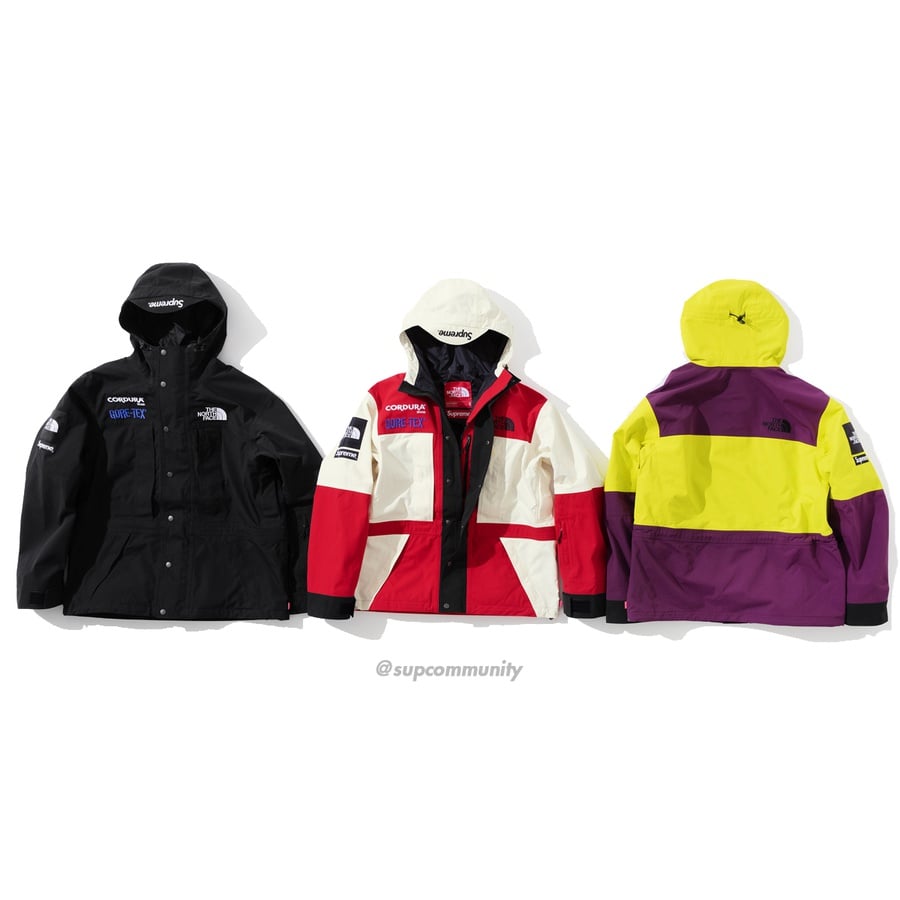 Details on Supreme The North Face Expedition Jacket from fall winter
                                            2018 (Price is $498)