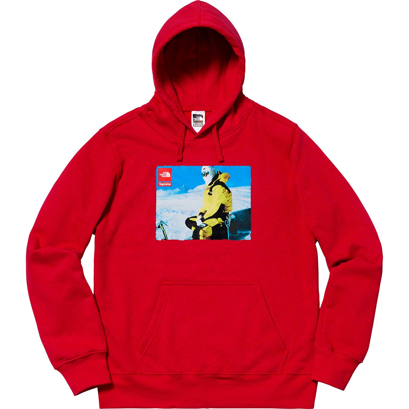 supreme tnf photo hoodie