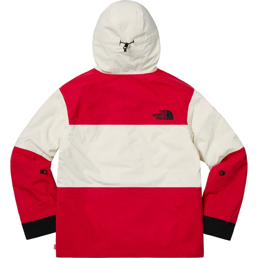 Details on Supreme The North Face Expedition Jacket White from fall winter
                                                    2018 (Price is $498)