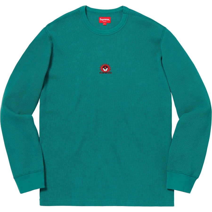 Details on Vampire Waffle Thermal Dark Teal from fall winter
                                                    2018 (Price is $98)