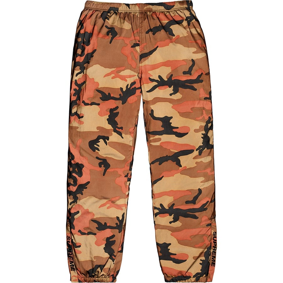 Details on Reflective Camo Warm Up Pant Orange Camo from fall winter
                                                    2018 (Price is $178)