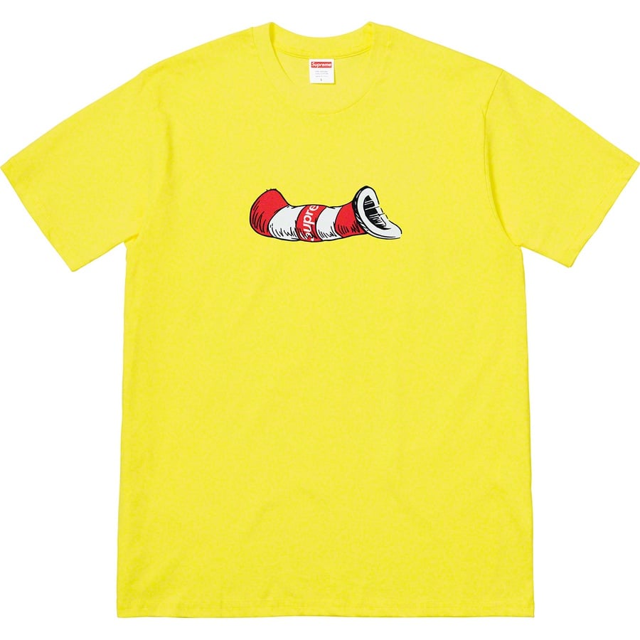 Details on Cat in the Hat Tee Yellow from fall winter
                                                    2018 (Price is $44)