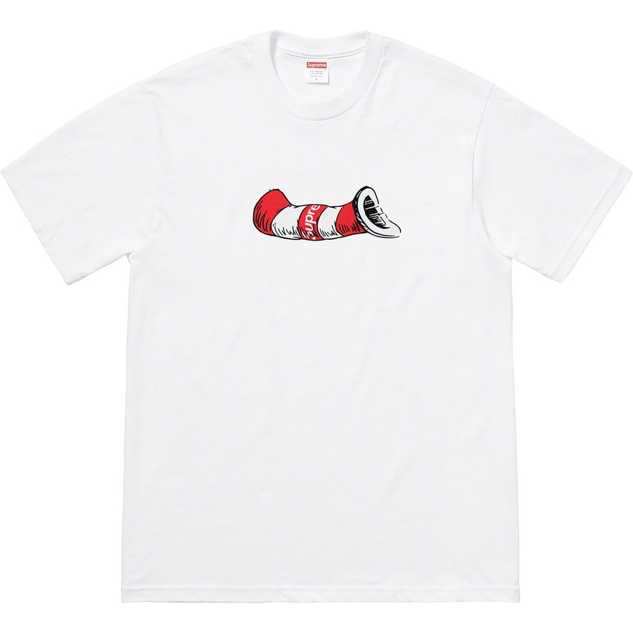 Details on Cat in the Hat Tee White from fall winter
                                                    2018 (Price is $44)