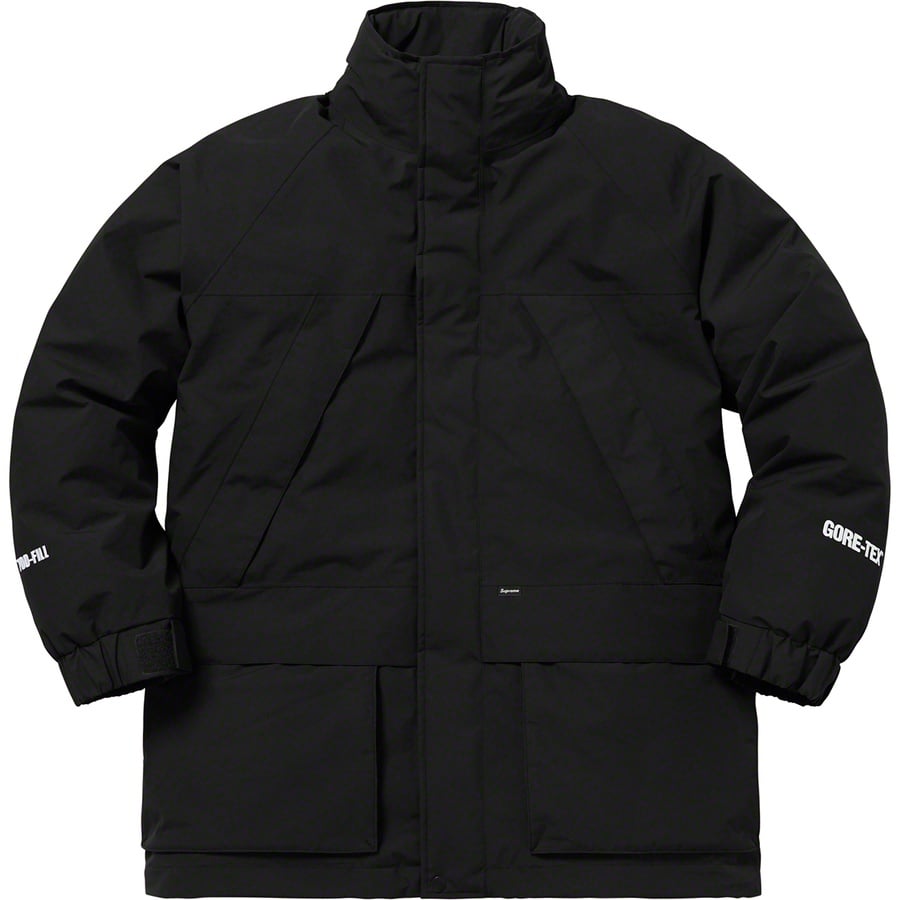 Details on GORE-TEX 700-Fill Down Parka Black from fall winter
                                                    2018 (Price is $648)