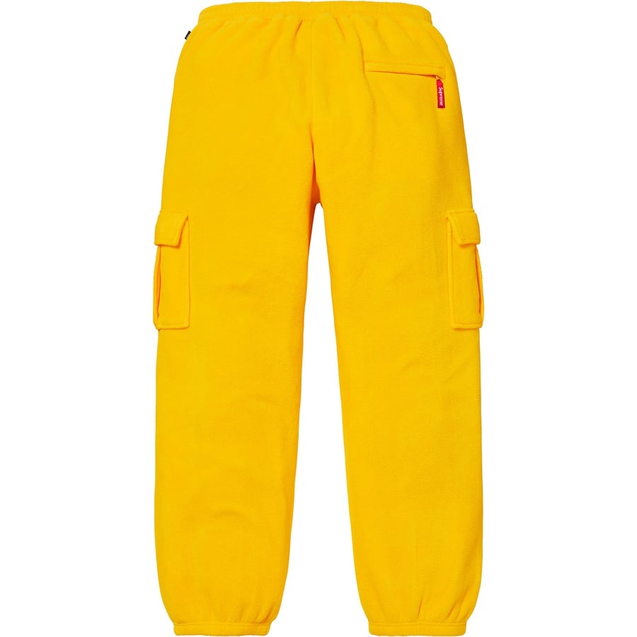 Details on Polartec Cargo Pant Yellow from fall winter
                                                    2018 (Price is $158)
