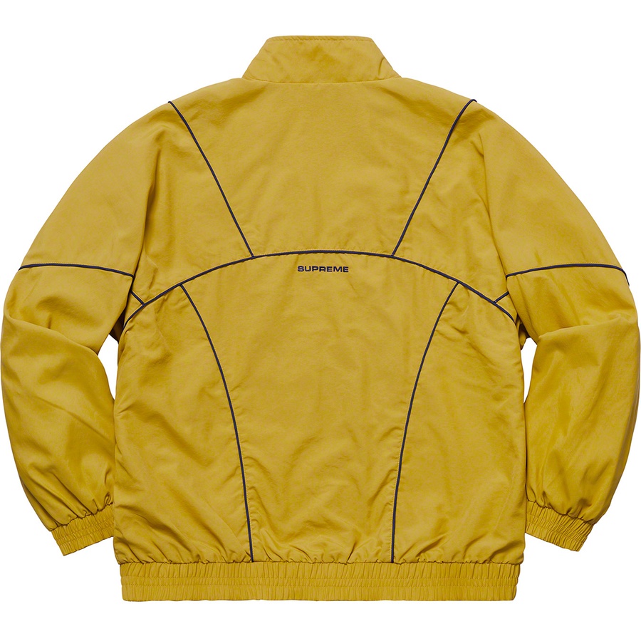 Details on Piping Track Jacket Mustard from spring summer
                                                    2019 (Price is $168)