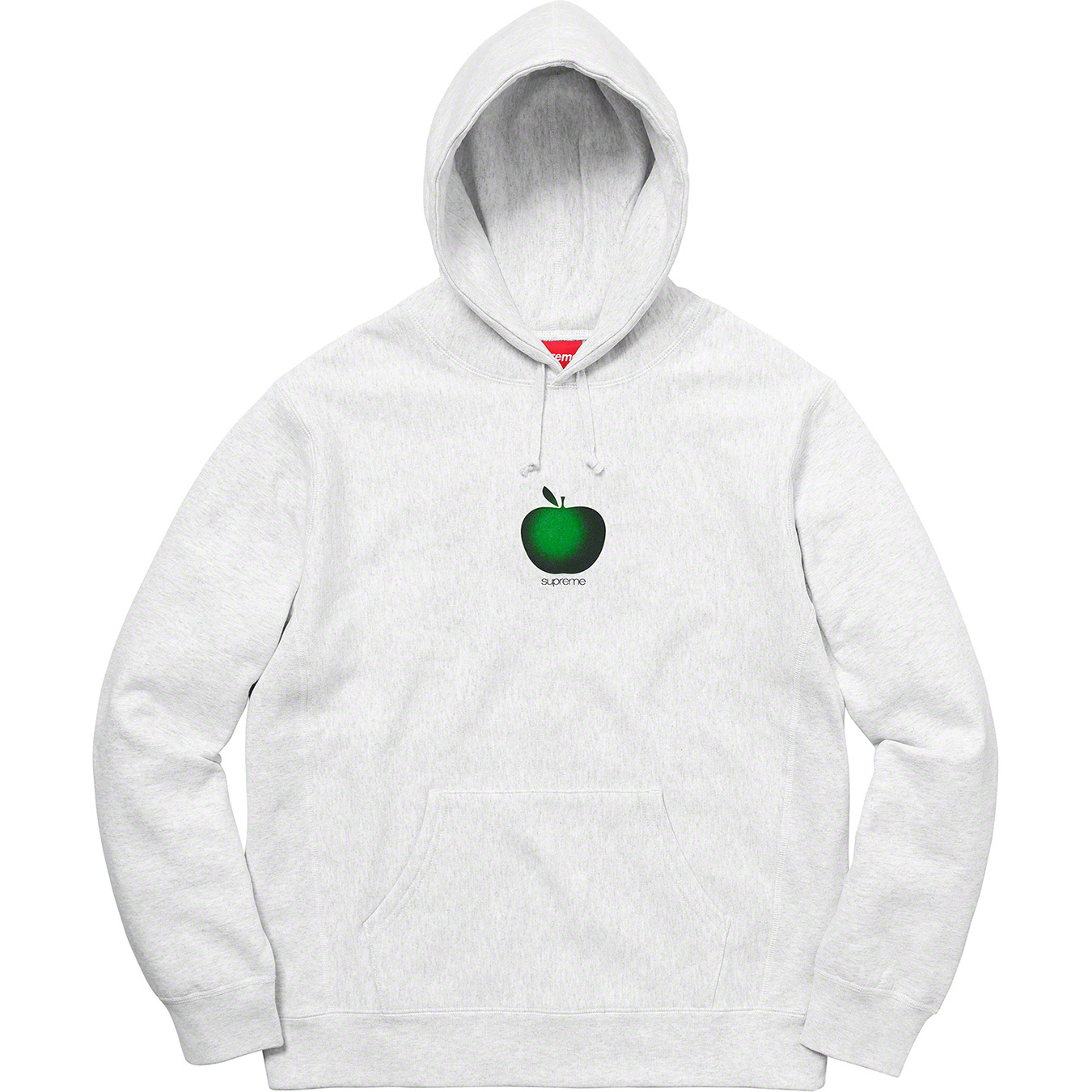 L)19Supreme Apple Hooded Sweatshirtアップル-