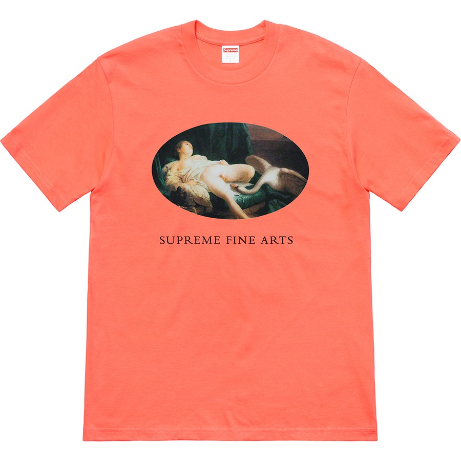 Details on Leda And The Swan Tee Neon Orange from spring summer
                                                    2019 (Price is $38)