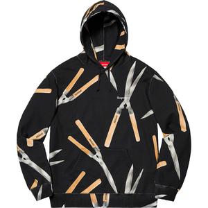 supreme shears hooded sweatshirt