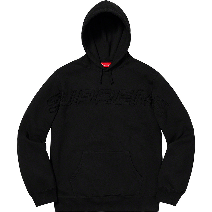 Details on Set In Logo Hooded Sweatshirt Black from spring summer
                                                    2019 (Price is $158)