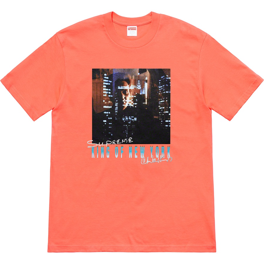 Christopher Walken King Of New York Tee Neon Orange