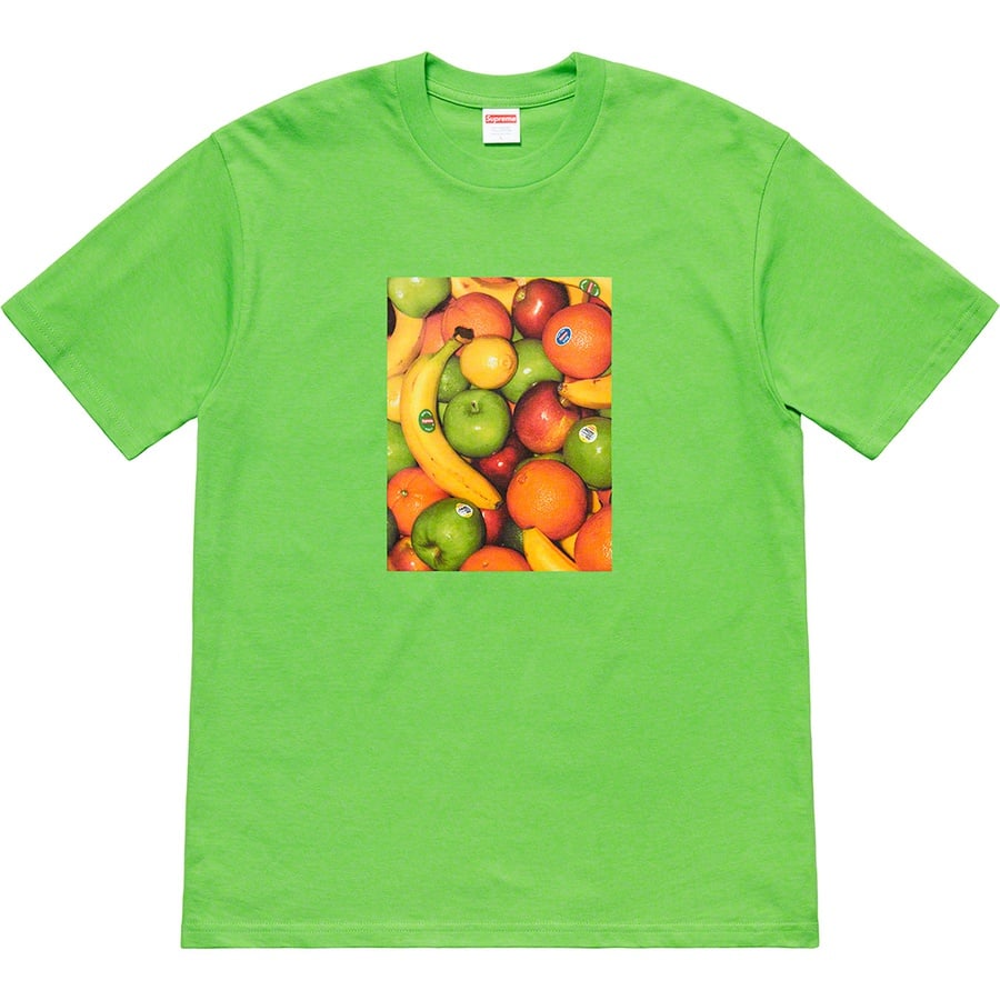 Details on Fruit Tee Green from spring summer
                                                    2019 (Price is $38)