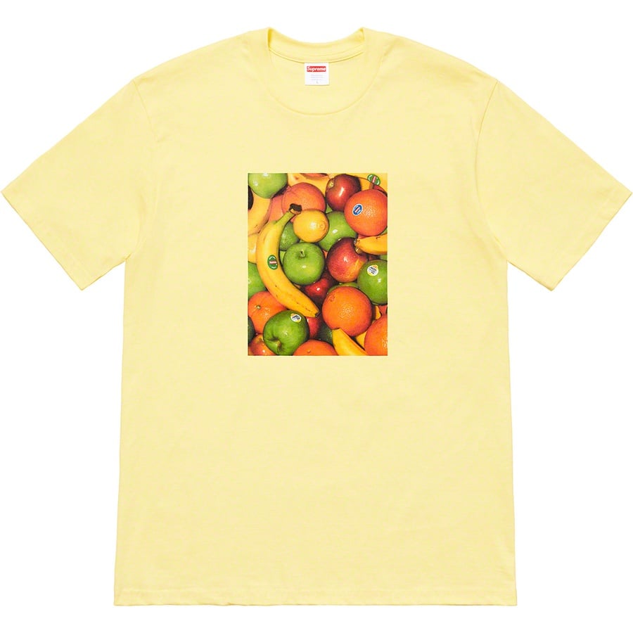 Details on Fruit Tee Pale Yellow from spring summer
                                                    2019 (Price is $38)