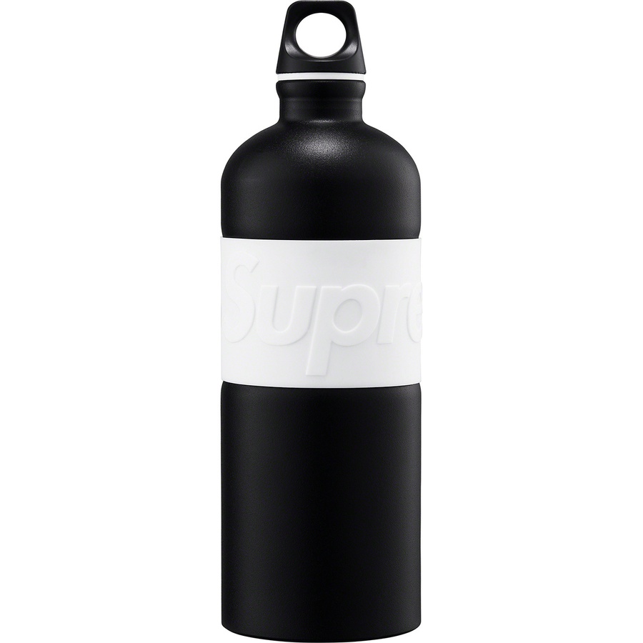 Details on Supreme SIGG™ CYD 1.0L Water Bottle Black from spring summer
                                                    2019 (Price is $40)