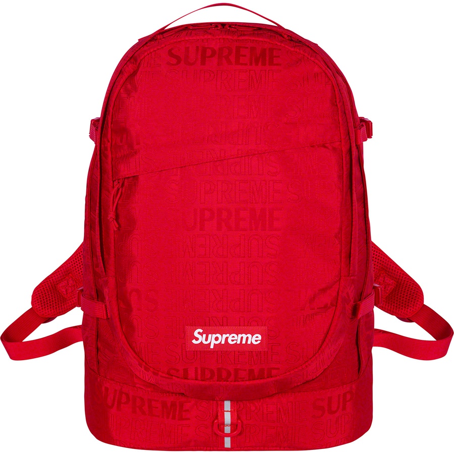 Details on Backpack Red from spring summer
                                                    2019 (Price is $158)