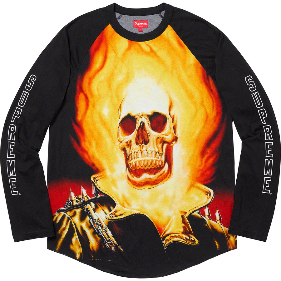 Details on Ghost Rider© Raglan L S Top Black from spring summer
                                                    2019 (Price is $110)