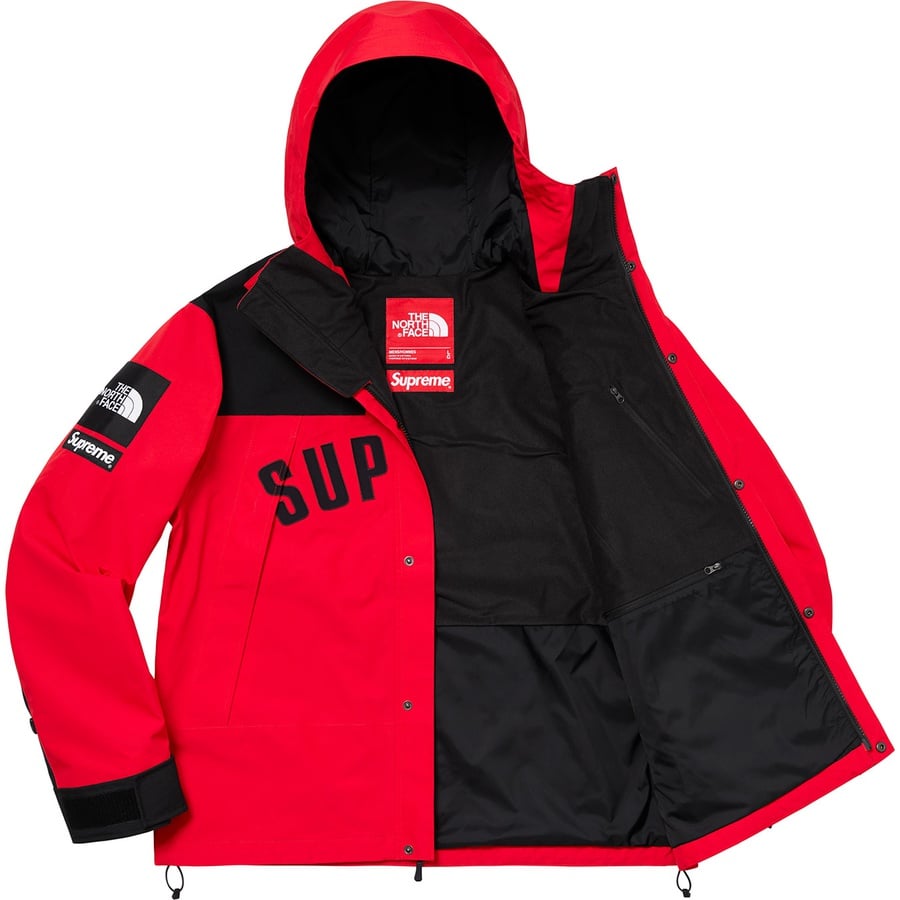 Supreme®/The North Face® Arc Logo Mountain Parka Red