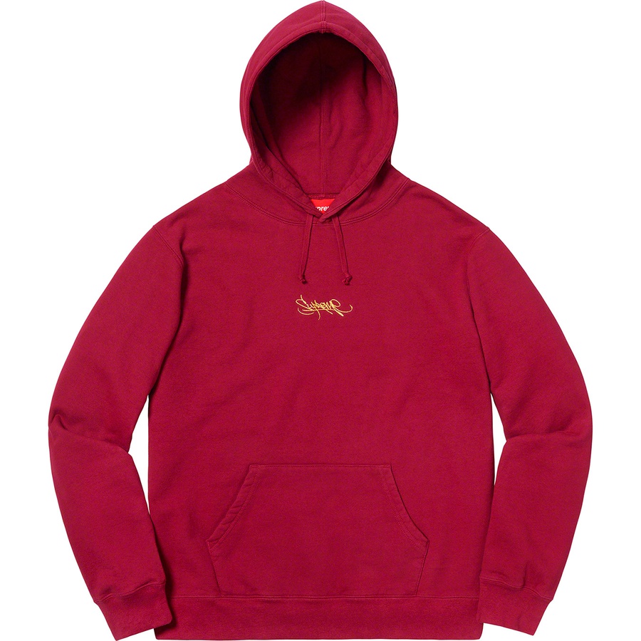 Details on Tag Logo Hooded Sweatshirt Cardinal from spring summer
                                                    2019 (Price is $148)