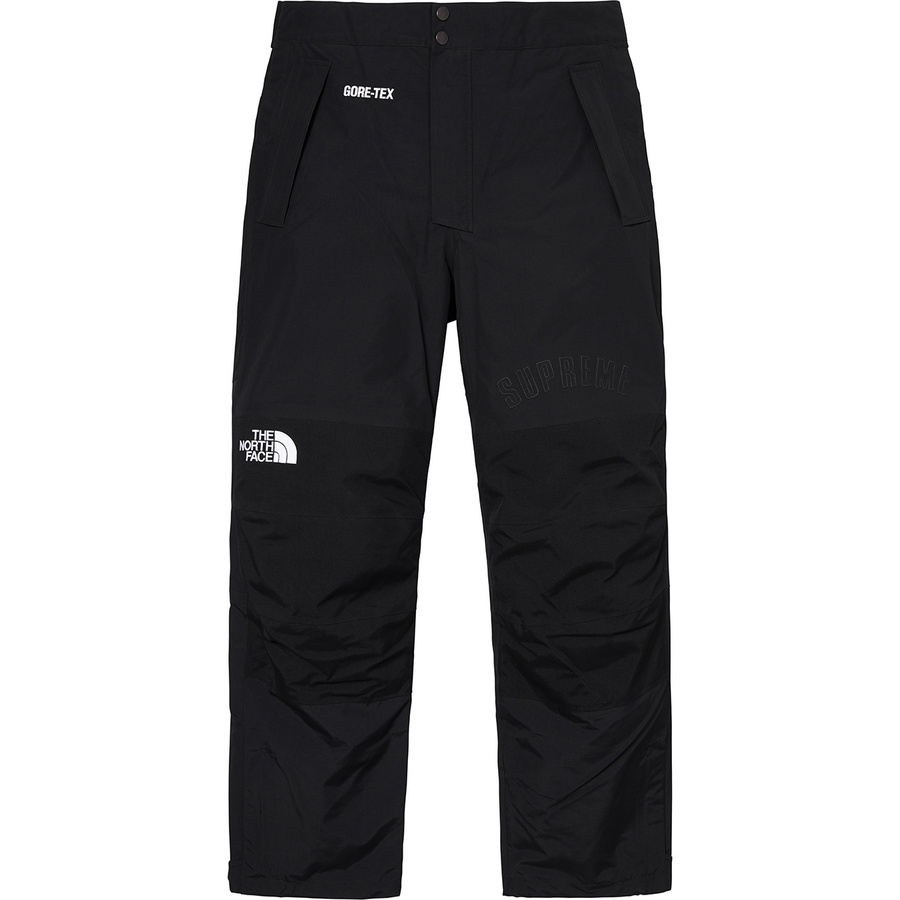 Details on Supreme The North Face Arc Logo Mountain Pant Black from spring summer
                                                    2019 (Price is $348)