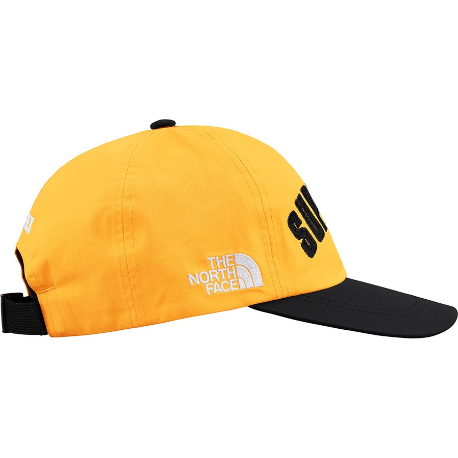 Details on Supreme The North Face Arc Logo 6-Panel Yellow from spring summer
                                                    2019 (Price is $48)