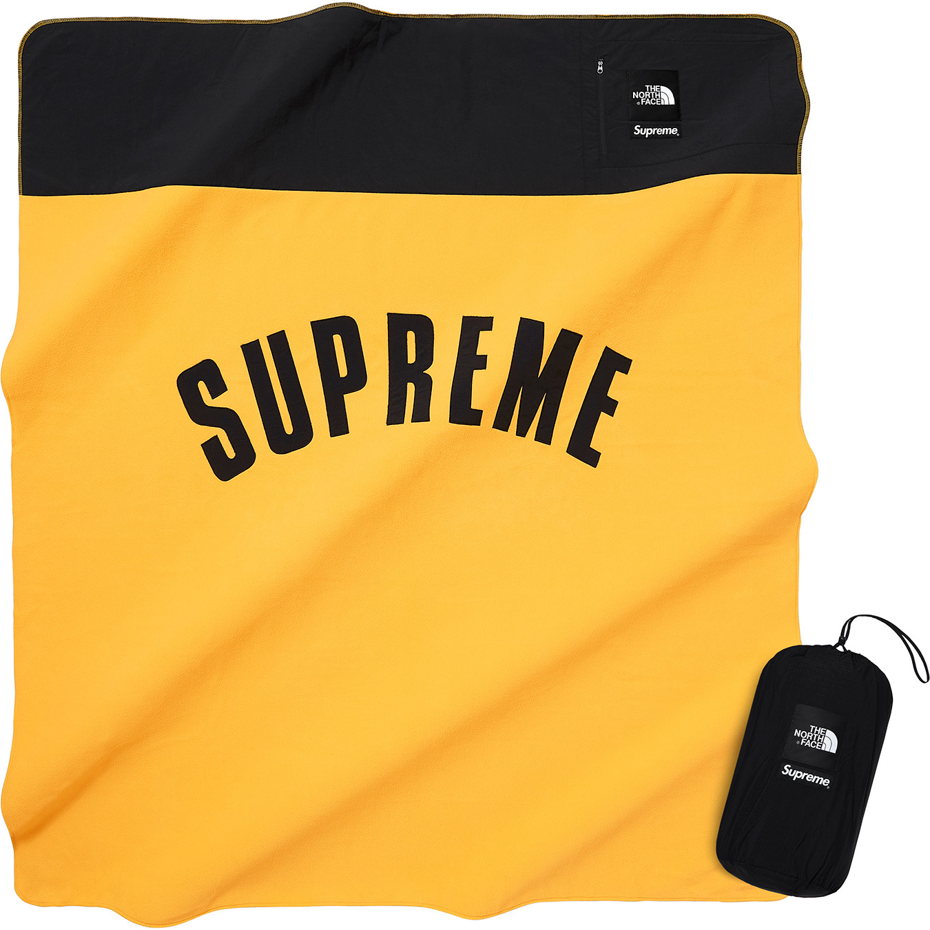 supreme x north face blanket