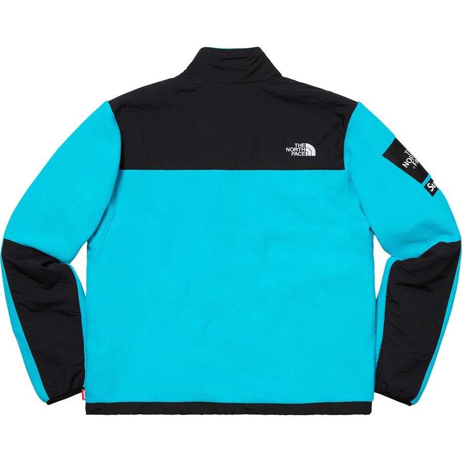 Details on Supreme The North Face Arc Logo Denali Fleece Jacket Teal from spring summer
                                                    2019 (Price is $268)
